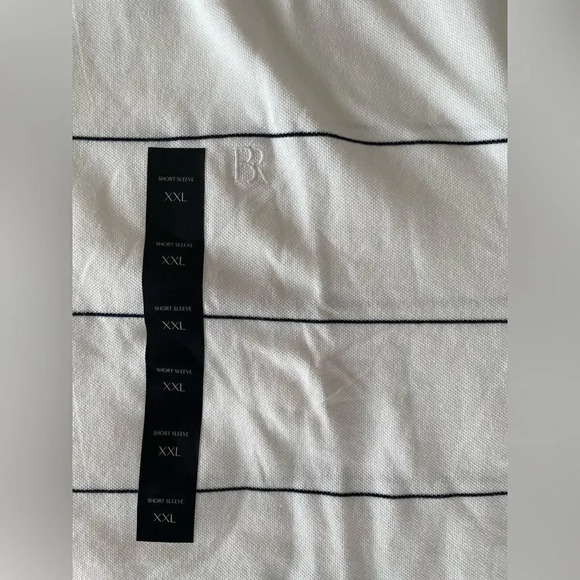 Banana Republic Monogram Striped Pique Polo - Picture 2 of 6